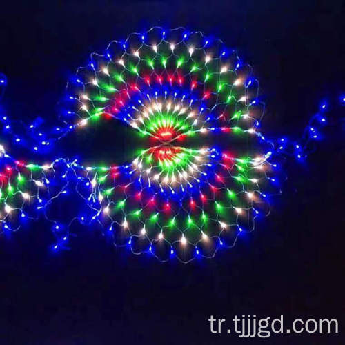 LED Peacock Net Fener
